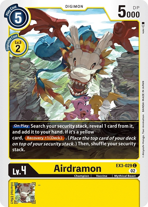Image for Airdramon [Draconic Roar]