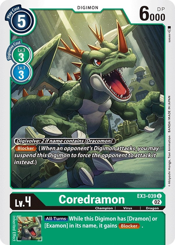 Image for Coredramon - EX3-039 [Draconic Roar]