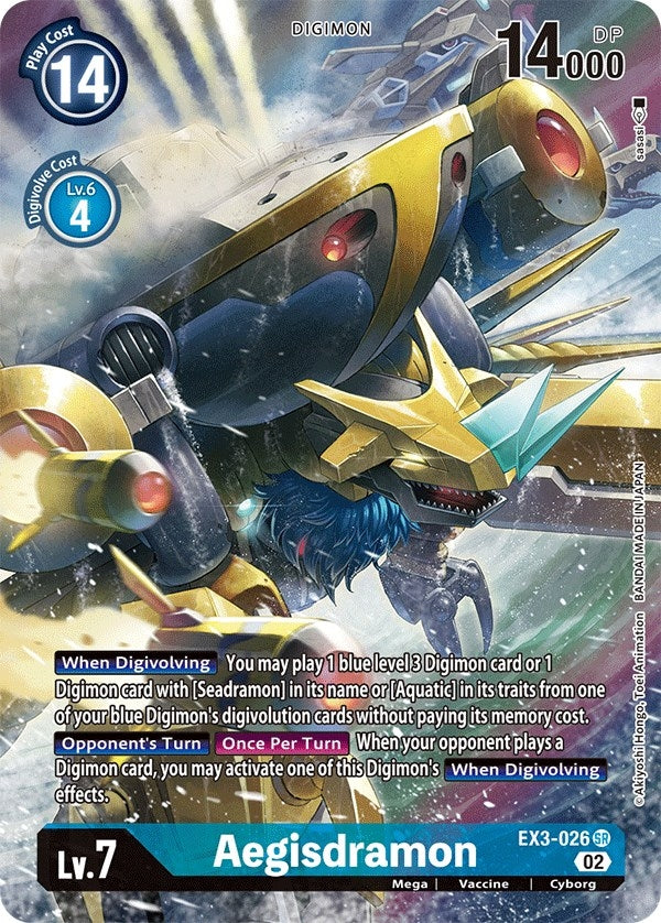 Image for Aegisdramon (Alternate Art) [Draconic Roar]