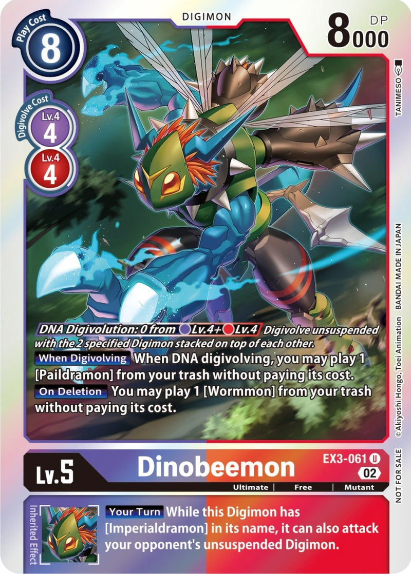 Image for Dinobeemon (Box Topper) [Draconic Roar]