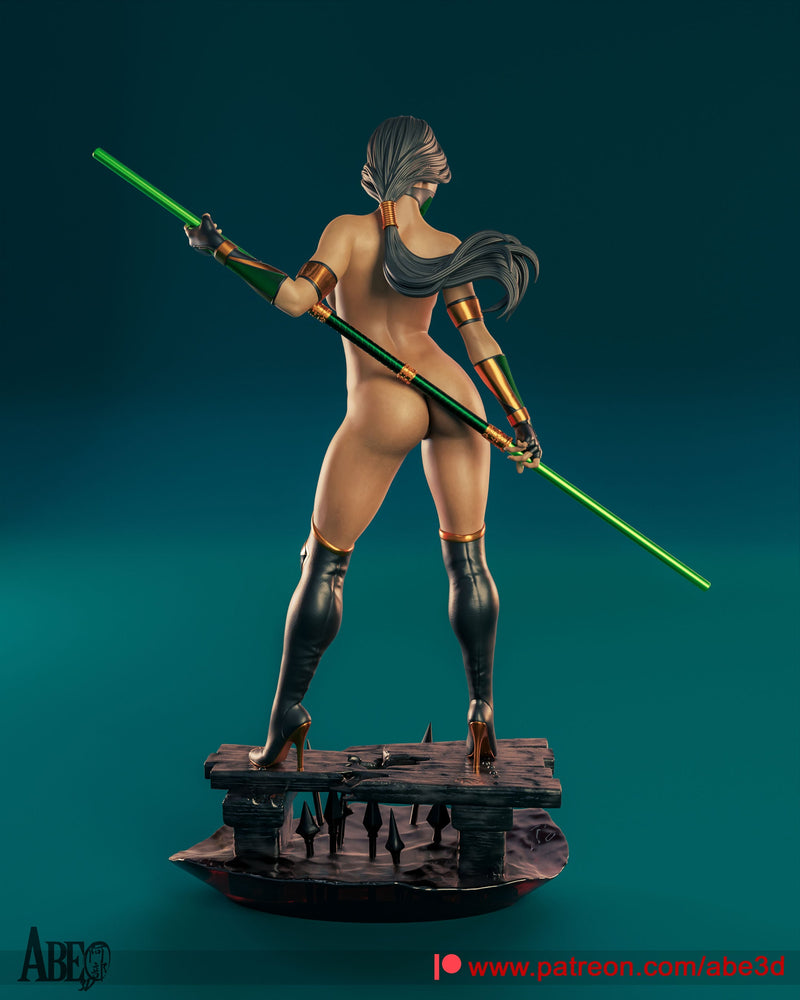 Jade Resin Statue - view 8