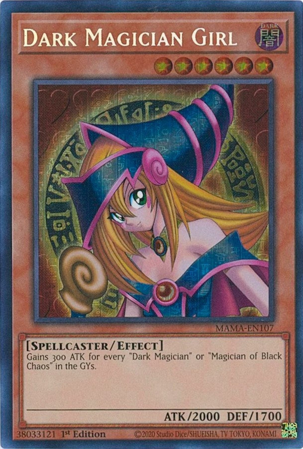 Dark Magician Girl Secret Pharaohs Rare (MAMA-EN107) [MAMA]