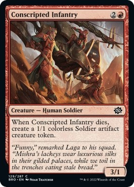 Conscripted Infantry [The Brothers' War]