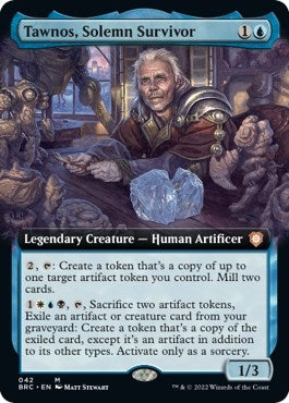 Tawnos Solemn Survivor Extended Art (42) [BRC]