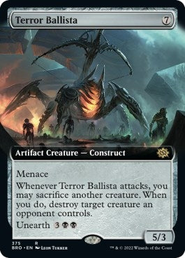 Terror Ballista (Extended Art) [The Brothers' War]