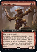 Sardian Avenger (Extended Art) [The Brothers' War Commander]