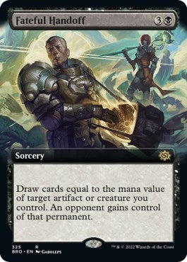 Fateful Handoff Extended Art (325) [BRO]