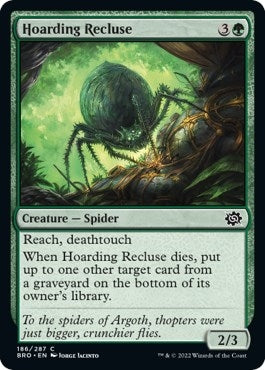 Hoarding Recluse [The Brothers' War]