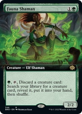 Fauna Shaman Extended Art (346) [BRO]