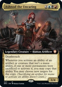 Ashnod the Uncaring Extended Art (47) [BRC]