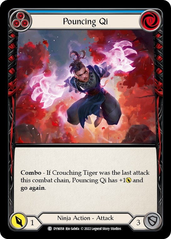 Image for Pouncing Qi (Blue) [Dynasty]