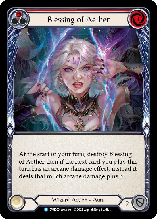 Image for Blessing of Aether (Red) [Dynasty]