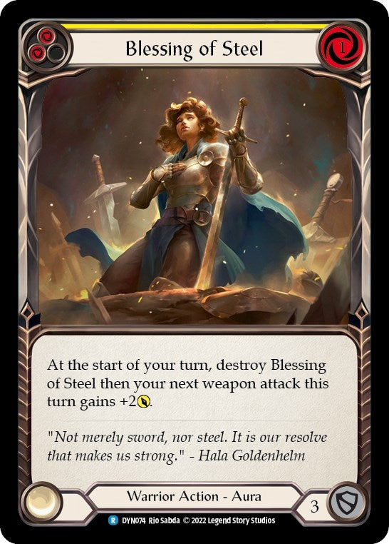Image for Blessing of Steel (Yellow) [Dynasty]