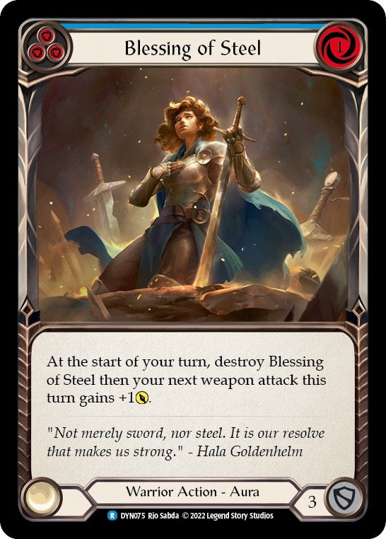 Image for Blessing of Steel (Blue) [Dynasty]