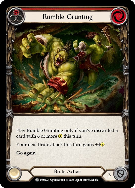 Image for Rumble Grunting (Red) [Dynasty]