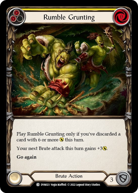 Image for Rumble Grunting (Yellow) [Dynasty]