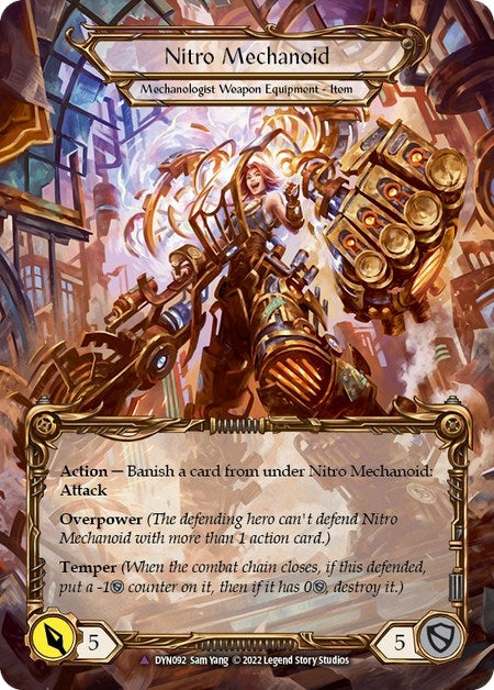 Image for Construct Nitro Mechanoid // Nitro Mechanoid (Marvel) [Dynasty]