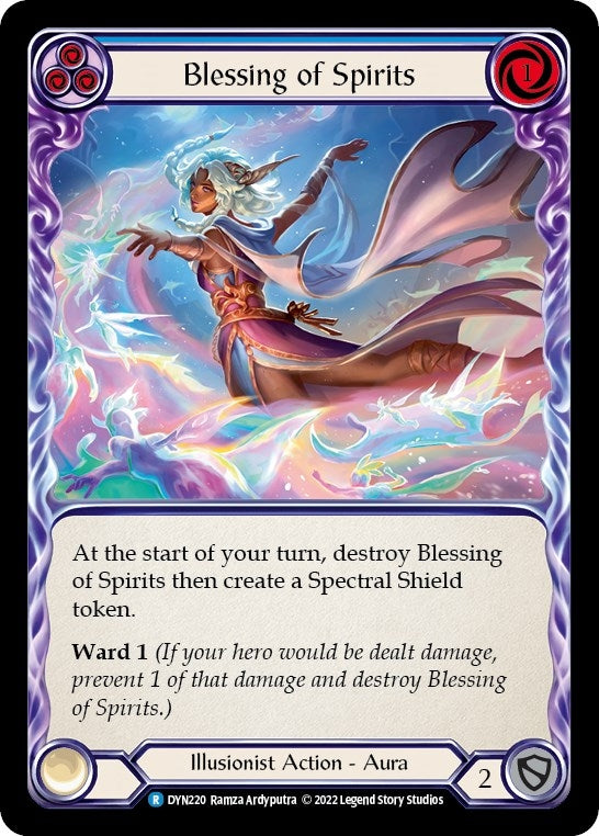 Image for Blessing of Spirits (Blue) [Dynasty]