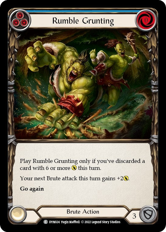 Image for Rumble Grunting (Blue) [Dynasty]
