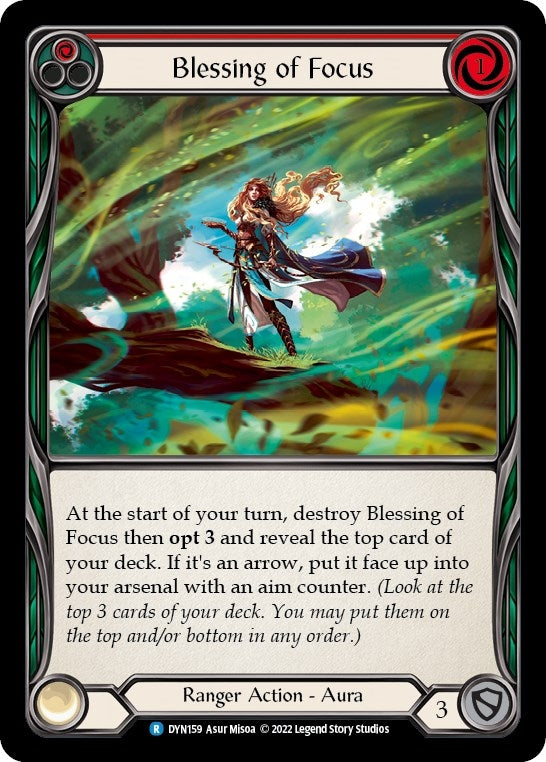 Image for Blessing of Focus (Red) [Dynasty]