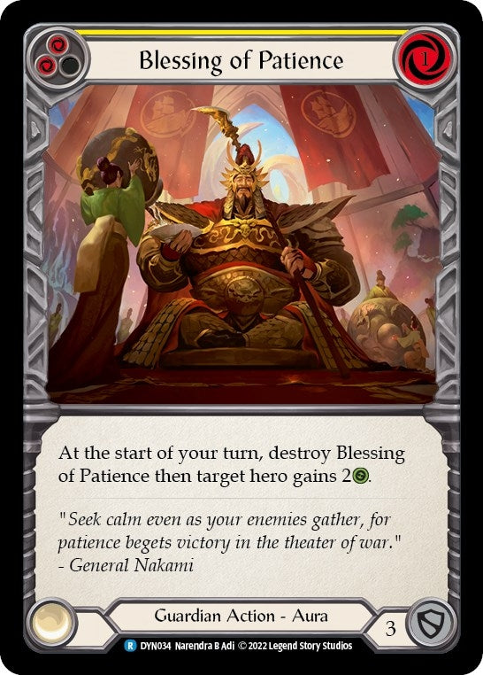 Image for Blessing of Patience (Yellow) [Dynasty]