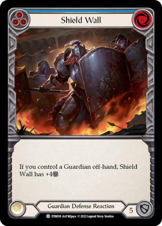 Image for Shield Wall (Blue) [Dynasty]