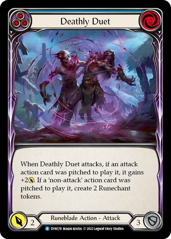 Image for Deathly Duet (Blue) [Dynasty]