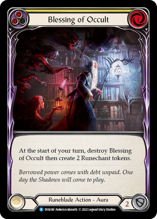 Image for Blessing of Occult (Yellow) [Dynasty]