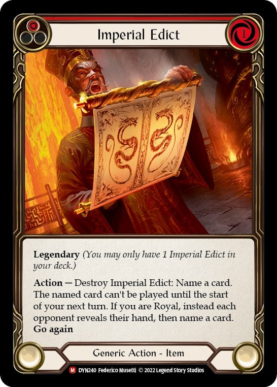 Image for Imperial Edict [Dynasty]