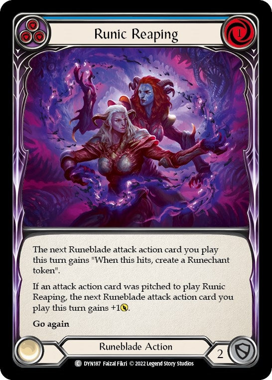 Image for Runic Reaping (Blue) [Dynasty]