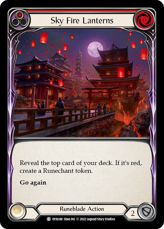 Image for Sky Fire Lanterns (Red) [Dynasty]