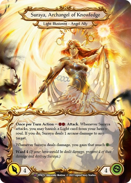 Image for Invoke Suraya // Suraya, Archangel of Knowledge (Marvel) [Dynasty]