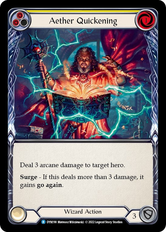 Image for Aether Quickening (Yellow) [Dynasty]