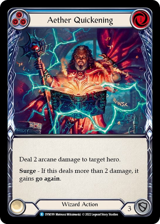 Image for Aether Quickening (Blue) [Dynasty]