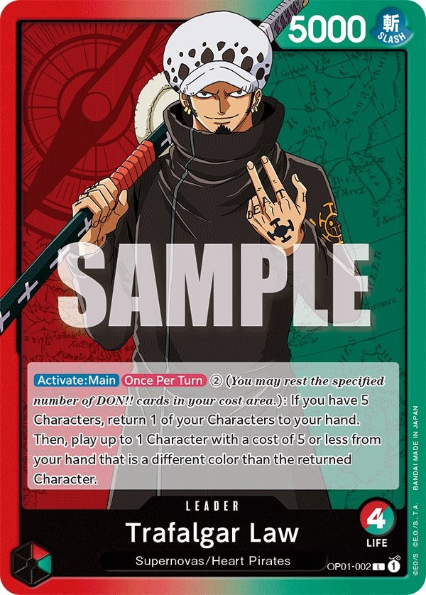 Trafalgar Law 002 (OP01-002) [OP01]
