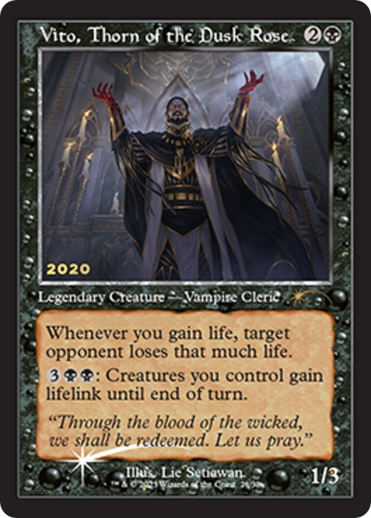 Vito Thorn of the Dusk Rose (28) [30A-P]
