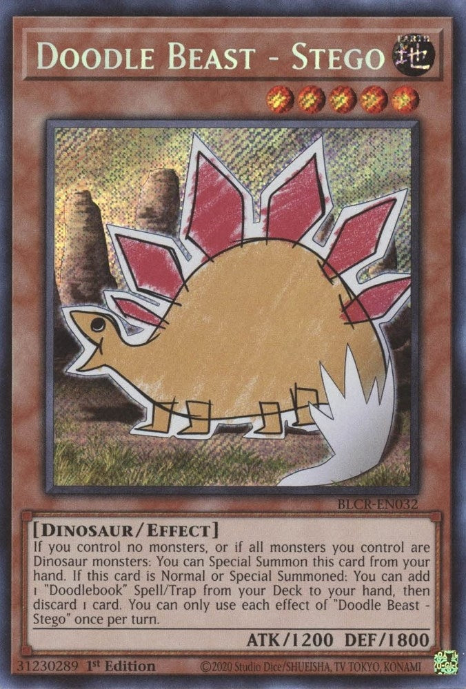 Doodle Beast Stego (BLCR-EN032) [BLCR]