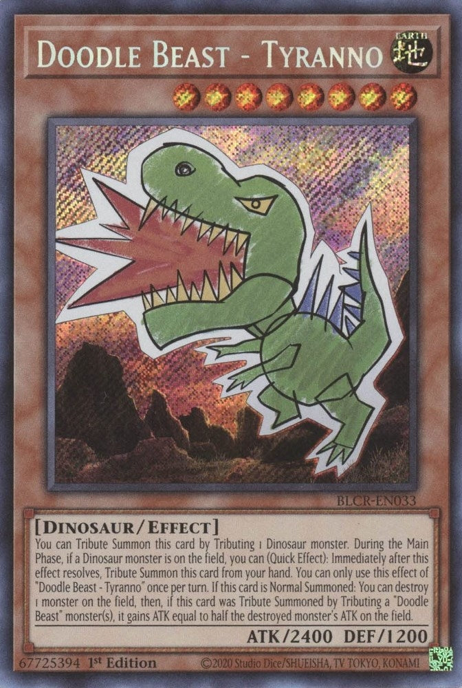 Doodle Beast Tyranno (BLCR-EN033) [BLCR]