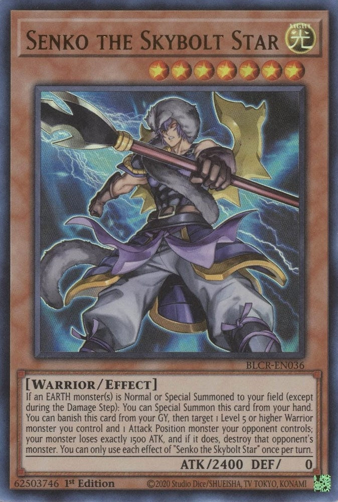 Senko the Skybolt Star (BLCR-EN036) [BLCR]