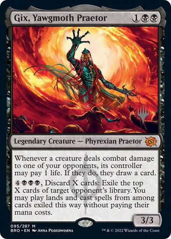 Gix Yawgmoth Praetor (95) [PPBRO]
