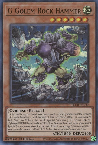 G Golem Rock Hammer (BLCR-EN040) [BLCR]
