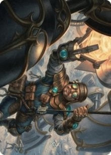 Powerstone Engineer Art Card (2) [ASBRO]