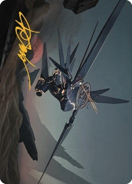 Steel Seraph Art Card Gold Stamped Signature (6) [ASBRO]