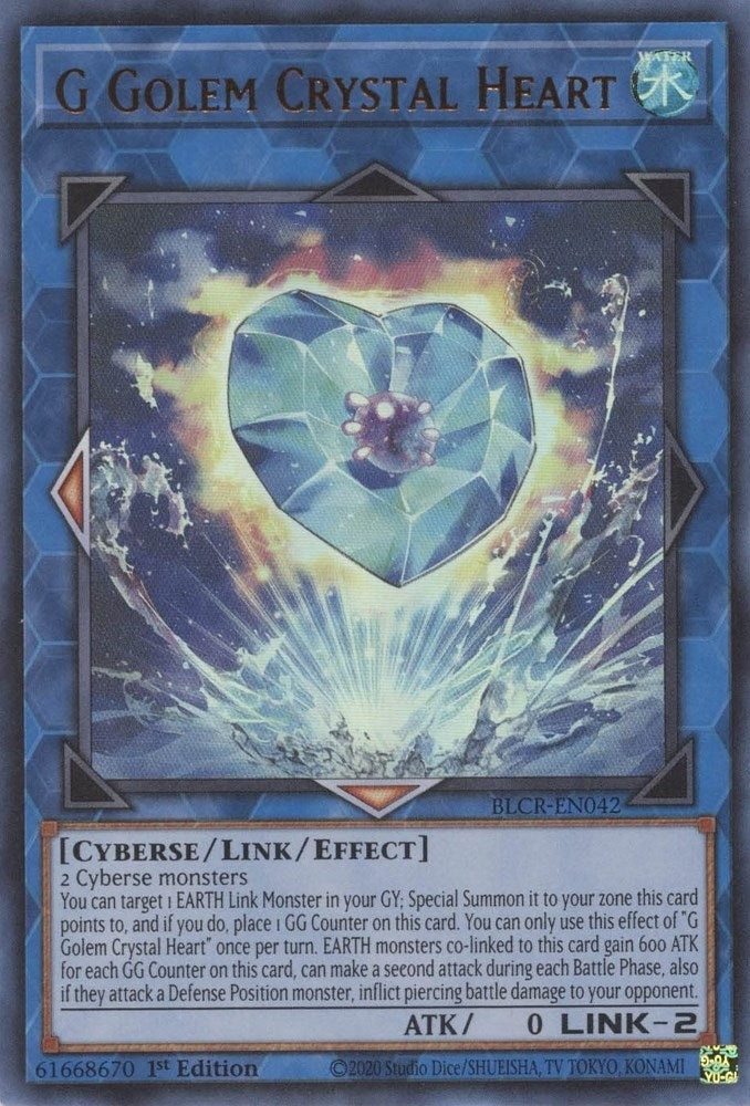 G Golem Crystal Heart (BLCR-EN042) [BLCR]