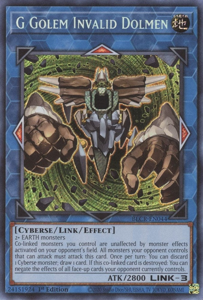 G Golem Invalid Dolmen (BLCR-EN044) [BLCR]