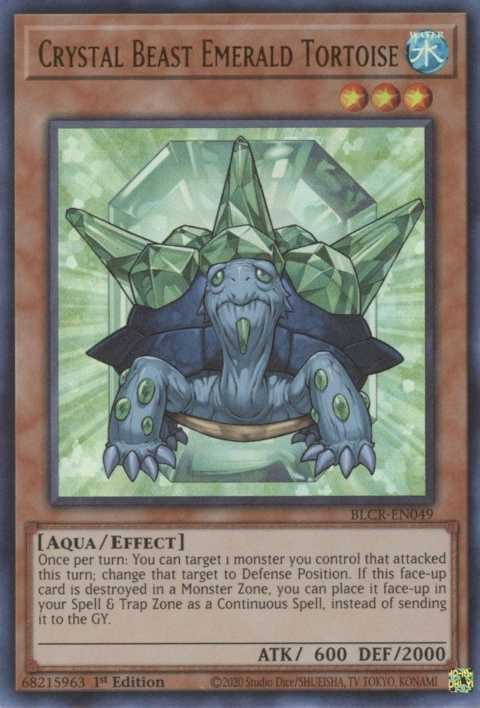 Crystal Beast Emerald Tortoise (BLCR-EN049) [BLCR]