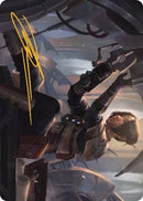 Thopter Mechanic Art Card Gold Stamped Signature (13) [ASBRO]