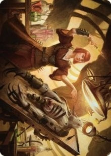 Ashnod Flesh Mechanist Art Card (15) [ASBRO]