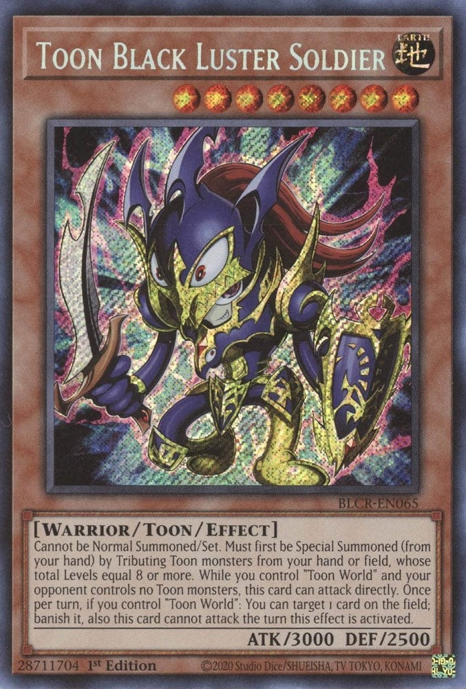 Toon Black Luster Soldier (BLCR-EN065) [BLCR]