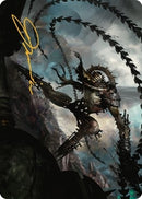 Razorlash Transmogrant Art Card Gold Stamped Signature (17) [ASBRO]
